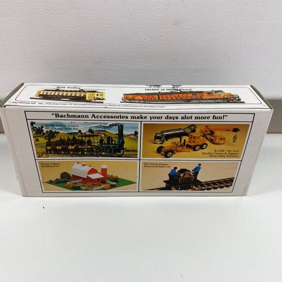 Bachmann HO Scale Model Train 3 Dome Cyanamid Tank Car 43100139 White Black 6" - Picture 8 of 9